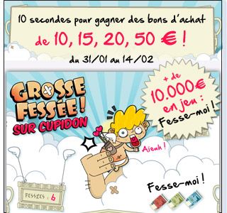 achat discount - cupidon