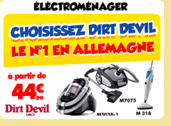 Achat Discount - Electroménager DIRT DEVIL