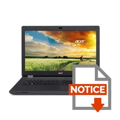 Mode d'emploi Acer PC Portable - Aspire ES1-731-C17K - 17,3