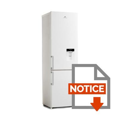 Mode d'emploi CONTINENTAL EDISON CEFC244DW - Réfrigérateur congélateur bas 244L A+ Blanc