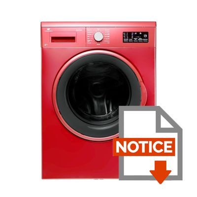 Mode d'emploi CONTINENTAL EDISON CELL714RED - Lave linge frontal - 7 kg - 1400 tours - A++