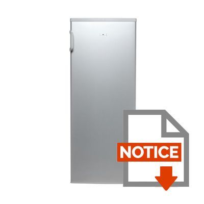 Mode d'emploi CONTINENTAL EDISON F1DL250BS - Réfrigérateur 1 porte - 250L - Froid brassé - A+ - L 55,2cm x H 144,9cm - Silver