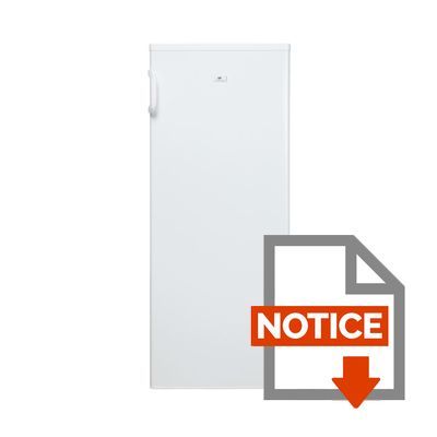 Mode d'emploi CONTINENTAL EDISON F1DL250BW - Réfrigérateur 1 porte - 250L - Froid brassé - A+ - L 55cm x H 144,5cm - Blanc