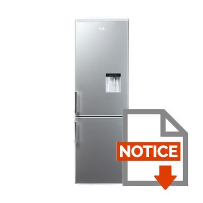 Mode d'emploi CONTINENTAL EDISON FC244DS - Réfrigérateur congélateur bas - 244L (174+70) - Froid statique - A+ - L 55,cm x H 180cm - Silver