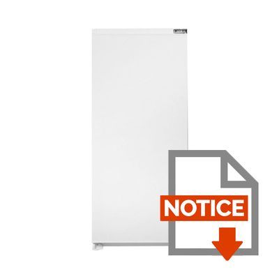 Mode d'emploi CONTINENTAL EDISON RBC204EAP - Réfrigérateur 1 porte encastrable - 192L - Froid statique - A+ - L 54cm x H 122,5cm
