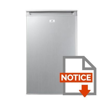 Mode d'emploi CONTINENTAL EDISON RTTL115S - Réfrigérateur table top - 115L - Froid statique - A+ - L 50cm x H 84cm - Silver
