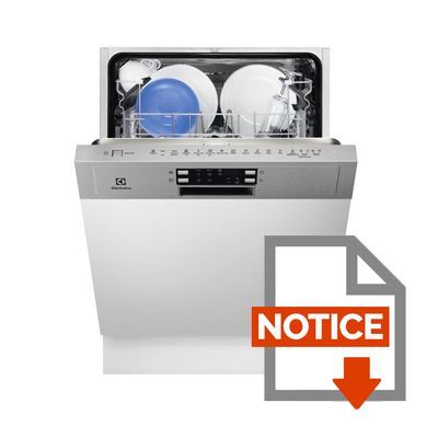 Mode d'emploi ELECTROLUX ESI5511LOX - Lave-vaisselle encastrable-13 couverts-47dB-A+-Larg 59.6 cm