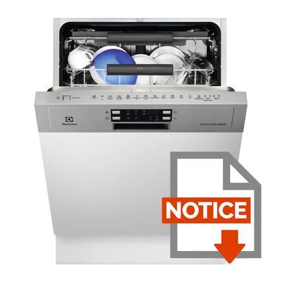Mode d'emploi ELECTROLUX ESI8420ROX Lave-vaisselle