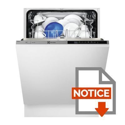 Mode d'emploi ELECTROLUX ESL5320LO Lave-vaisselle encastrable-13 couverts-47 dB-A++-Larg 59,6cm