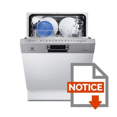 Mode d'emploi ELECTROLUX Lave-vaisselle encastrable ESI6541LOX