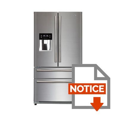 Mode d'emploi HAIER B22FSAA - Réfrigérateur multi-portes - 522L (387+135) - Froid ventilé - A+ - L 91cm x H 178cm - Silver