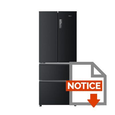 Mode d'emploi HAIER B390TGAA - Réfrigérateur multi-portes - 390L (266+124) - Froid ventilé - A+ - L 70cm x H 180,4cm - Anthracite