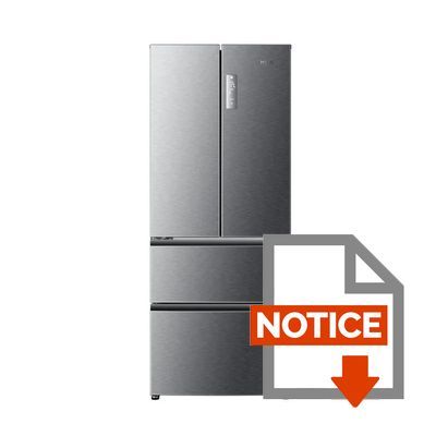 Mode d'emploi HAIER B390TGAAS - Réfrigérateur multi-portes - 382L (274+108) - Froid ventilé - A+ - L 70cm x H 180,4cm - Silver