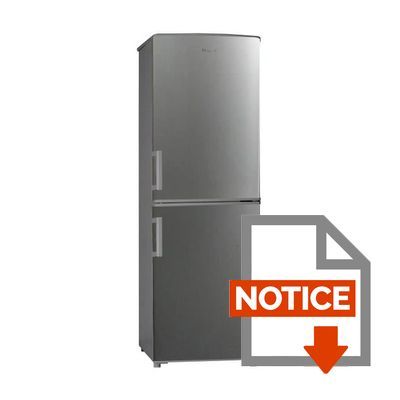 Mode d'emploi HAIER HBM-446S - Réfrigérateur congélateur bas - 140L (89+51) - Froid statique - A+ - L 48cm x H 145cm - Silver