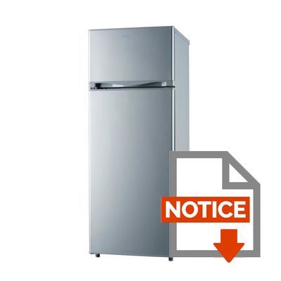 Mode d'emploi HAIER HRFK-250DAAS - Réfrigérateur congélateur haut - 206L (166+40) - Froid statique - A+ - L 55cm x H144cm - Silver