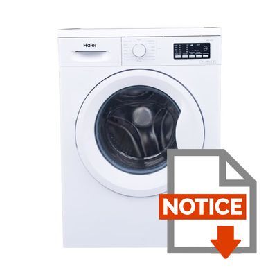 Mode d'emploi HAIER HW70-14F2 - Lave linge frontal - 7 kg - 1400 tours - A++