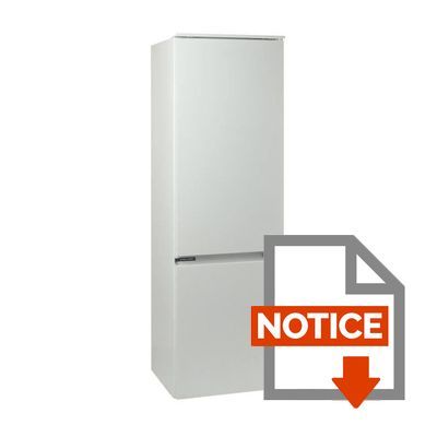 Mode d'emploi OCEANIC RBC275E - Réfrigérateur congélateur bas encastrable - 275L (205+70) - Froid statique - A+ - L 54cm x H177cm