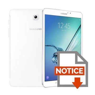 Mode d'emploi Samsung Galaxy Tab S2 - SM-T713NZWEXEF - 8