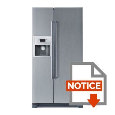 Mode d'emploi SIEMENS KA58NA45 Réfrigérateur américain