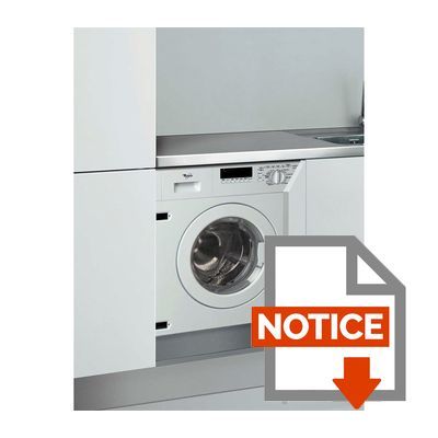 Mode d'emploi WHIRLPOOL AWOD 060 - Machine à laver encastrable