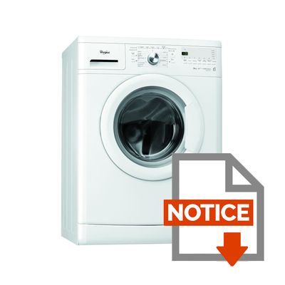Mode d'emploi Whirlpool AWOD4927 - Lave linge frontal - 9 kg - 1400 tours - A+