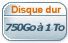 750 Go à 1 To
