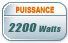 2200 Watts