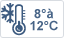 8° à 12°C