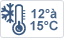 12° à 15°