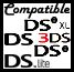 Compatible 3DS - DS - DSi - DSi XL - DS Lite Compatible 3DS - DS - DSi - DSi XL - DS Lite