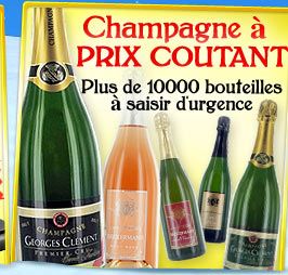 Achat discount - champagne