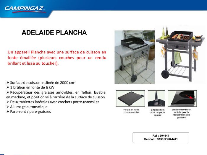 Plancha a gaz - les bons plans de Micromonde