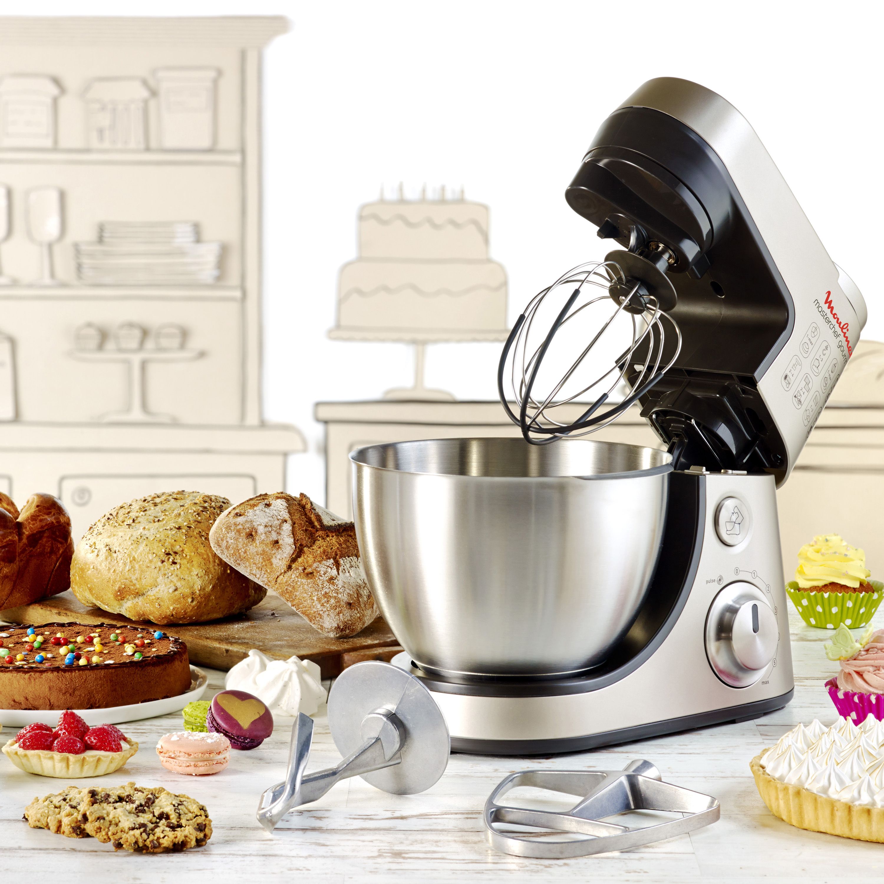Pâte Sablée Au Robot Moulinex Masterchef Gourmet