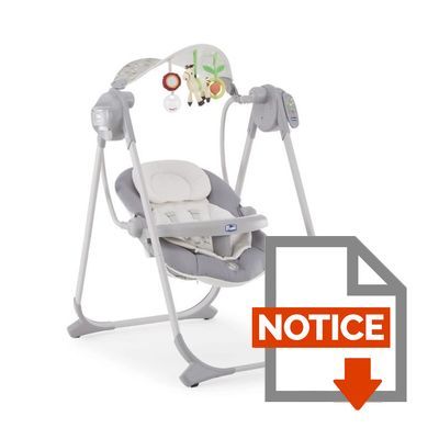 Chicco Balancelle Polly Swing Up Silver Cdiscount