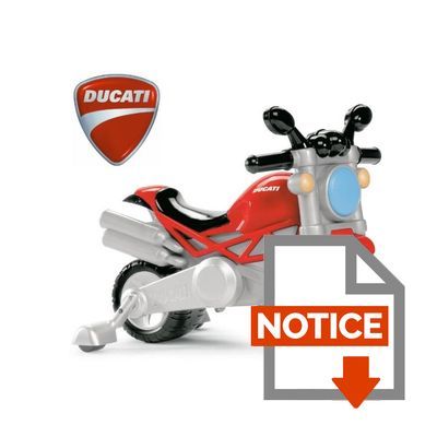 Porteur Moto Ducati Monster Effets Sonores CHICCO Cdiscount Jeux Jouets