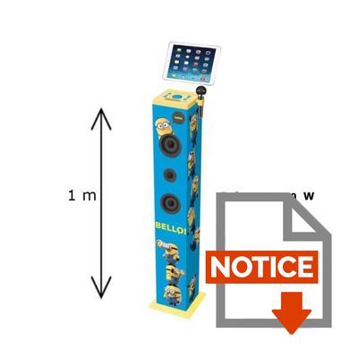 Micro bluetooth karaoké