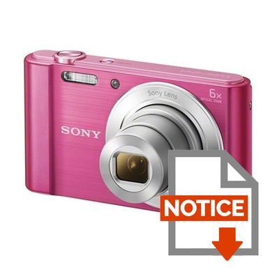 Sony Dsc W810 Rose Ccd 20 Mp Zoom 6x Appareil Ph Achat Vente