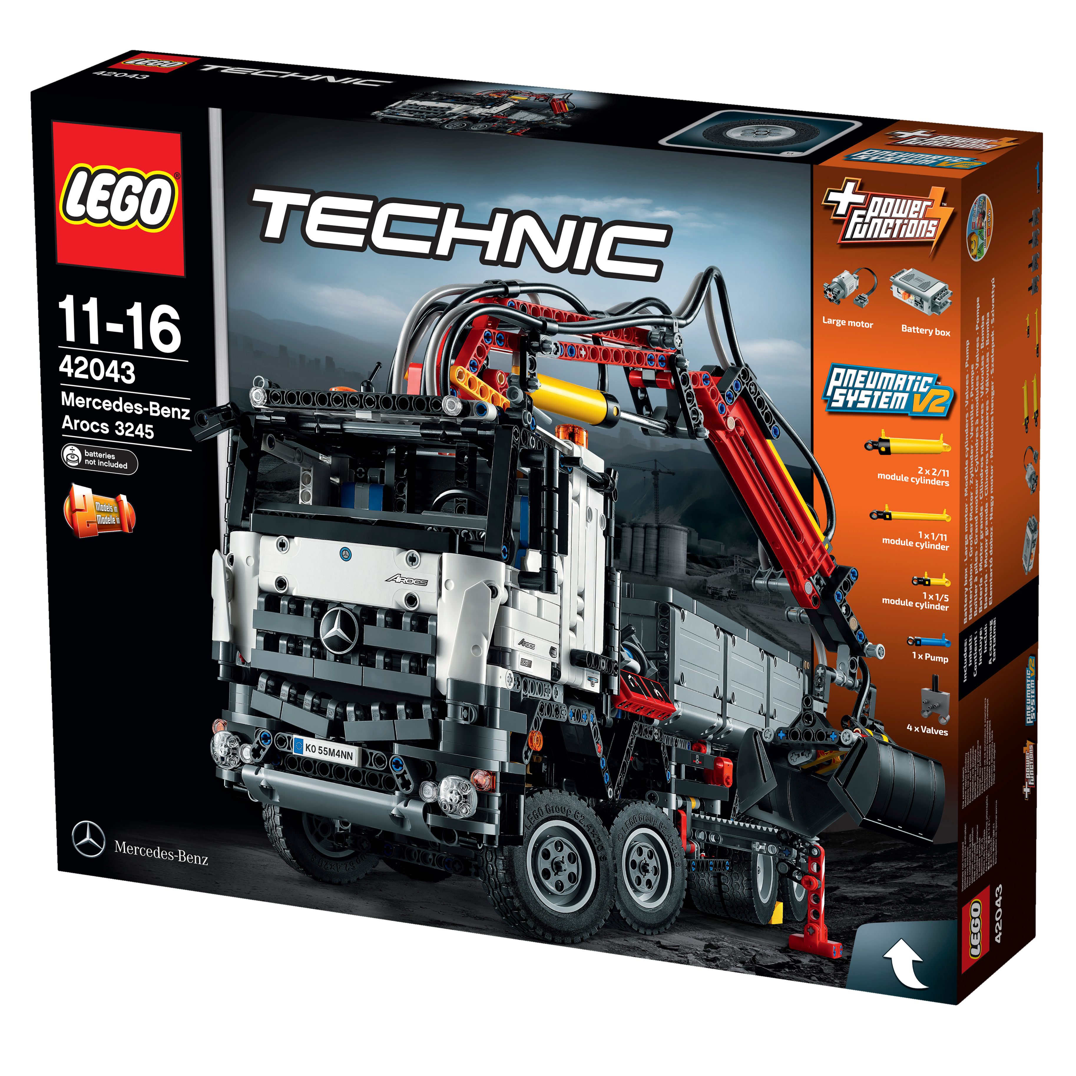 lego technic camion benne