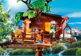Cabane des aventuriers dans les arbres multicolore 5557 Playmobil 