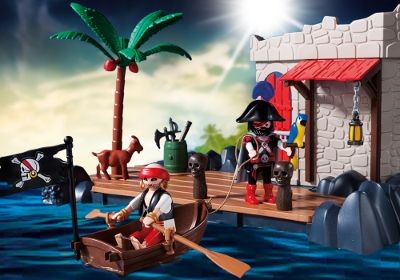 PLAYMOBIL 6146 Super Set Ilot des pirates 