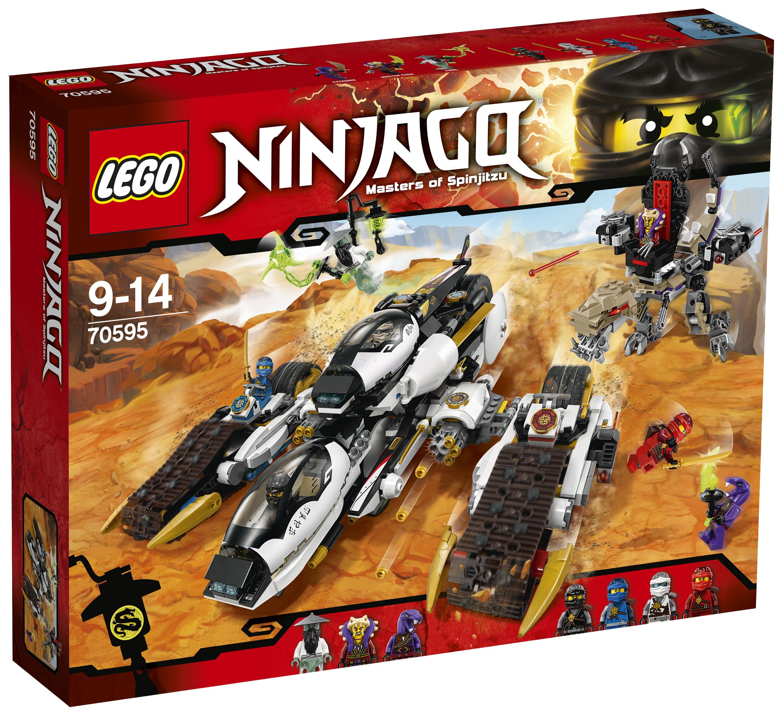 ASSEMBLAGE CONSTRUCTION LEGO Ninjago Le Tank Ultra furtif