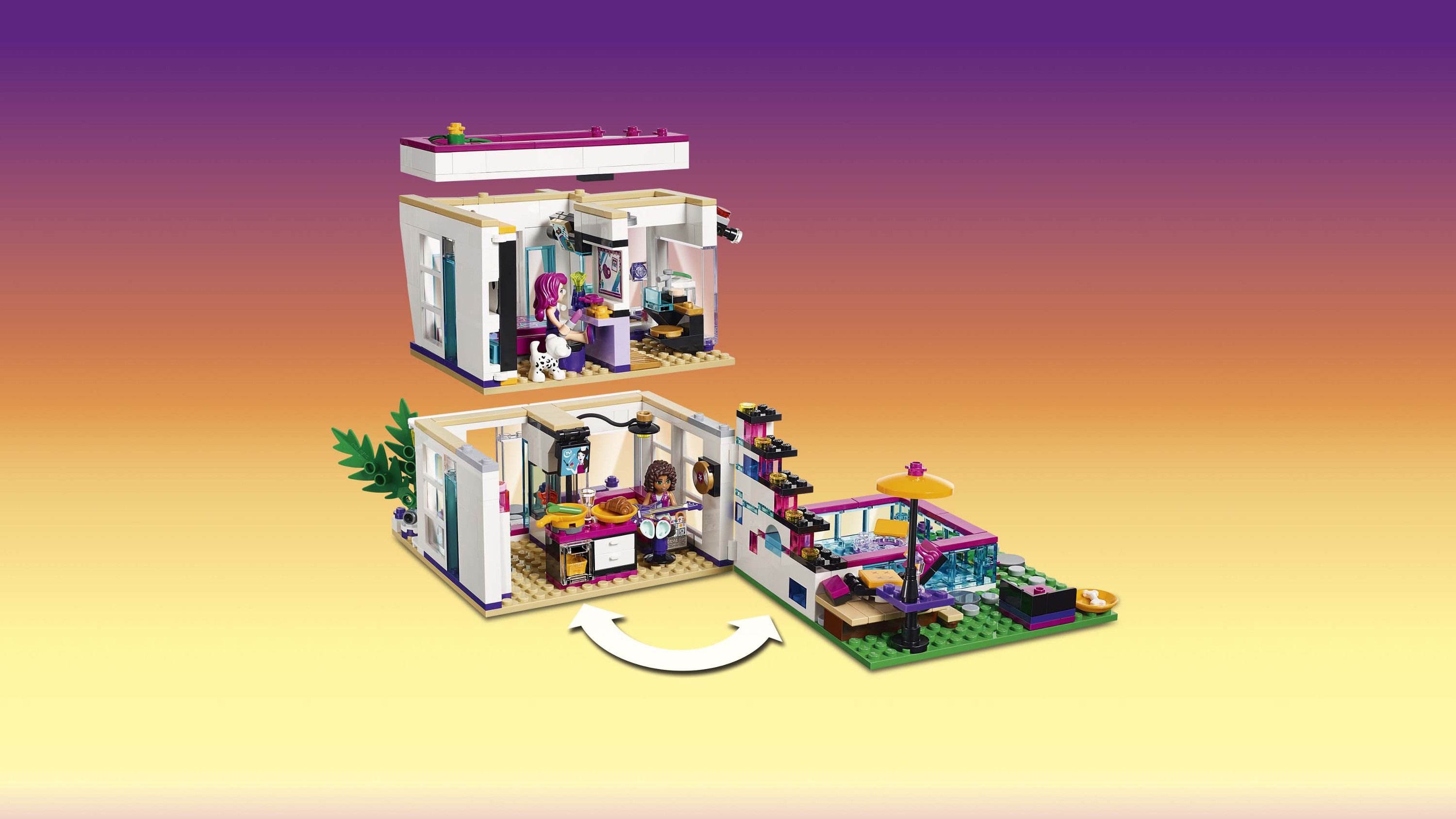 LEGO41135 La Maison de la Pop Star Livi