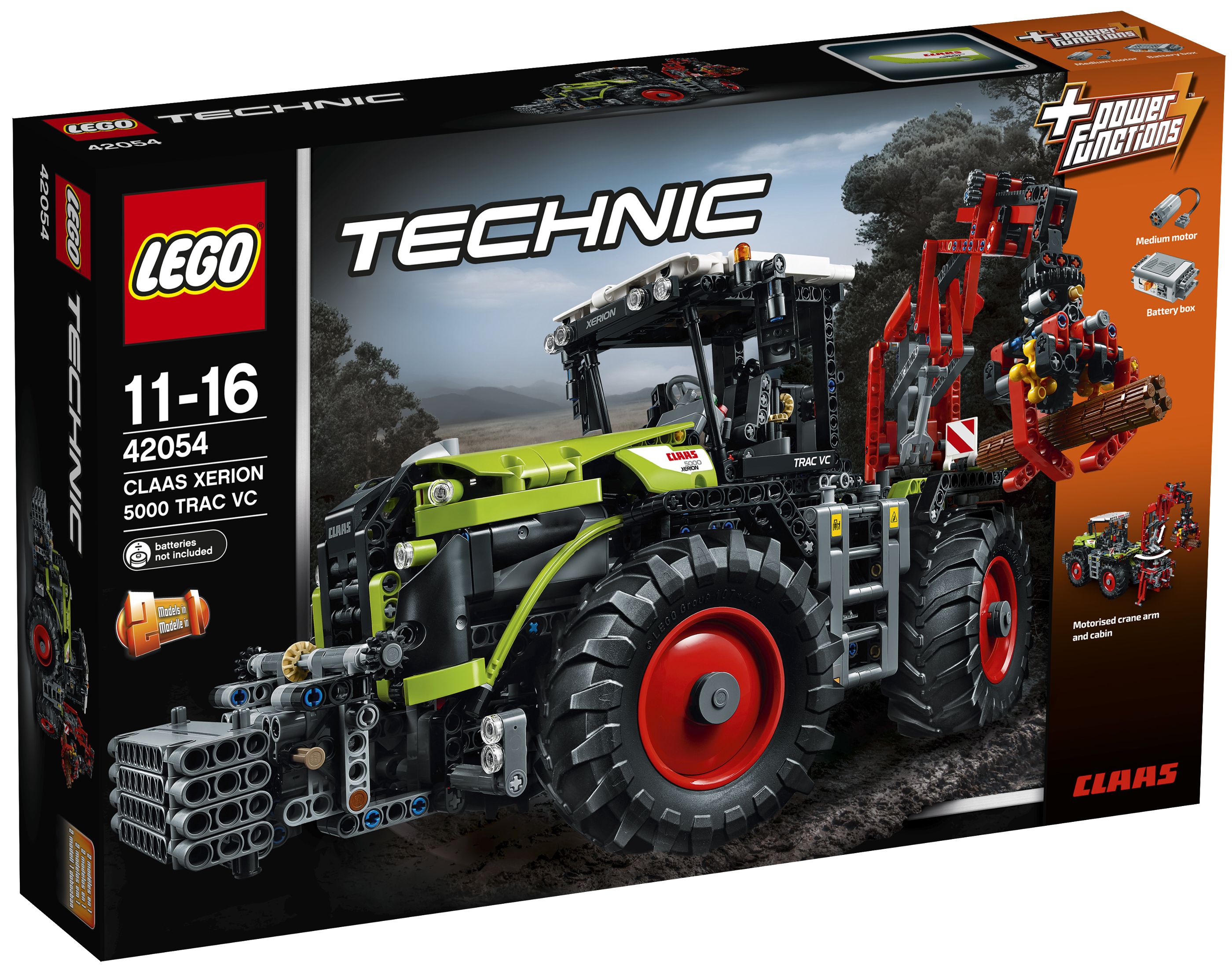 ASSEMBLAGE CONSTRUCTION LEGO Technic CLAAS XERION 5000 TRAC VC