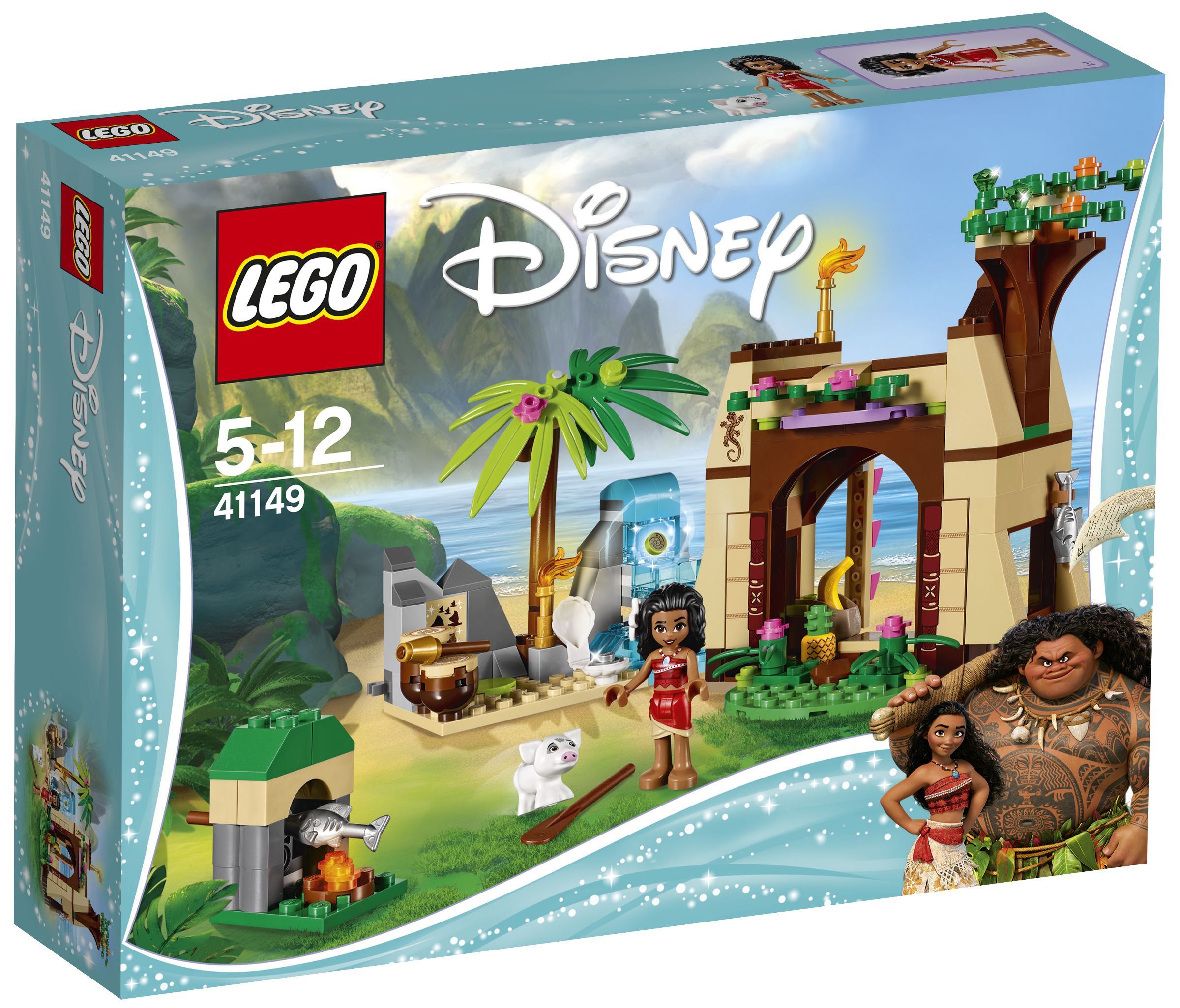 LEGO Disney Princess 41149 L'Aventure sur l'Île de Vaiana